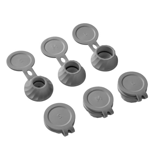 Kit de botella al revés: conjunto vaciado, adaptadores 3 tamaño | Conectores transferencia 6 PCS para botellas que aseguran se usa cada gota del acondicionador champú loción el baño viajes