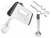Produktbild Krups 3 MIX 5500 + Handmixer GN5041 | 500 W | 5 Geschwindigkeiten + Turbo- & Auswurftaste | ergonomischer Griff des Mixers | Schneebesen Knethaken + inkl. Stabmixer aus Edelstahl | weiß | 220-240 V
