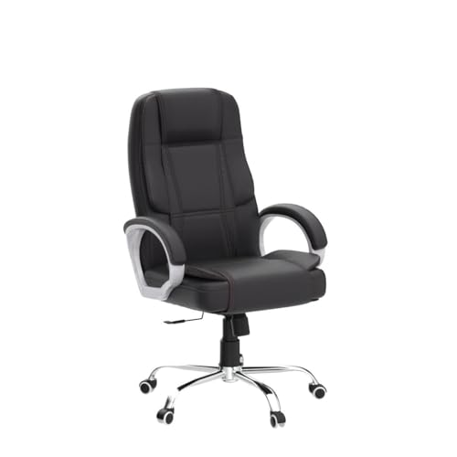 beAAtho® Vintage Ergonomic Leatherette Executive High Back Revolving Office Chair with 3 Years Warranty (Multi Color Options)