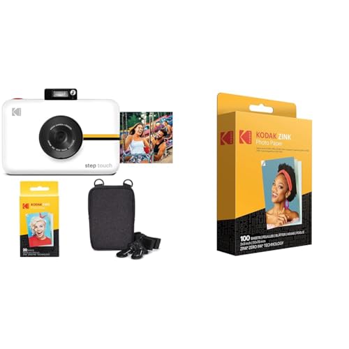 KODAK Step Touch Cámara Digital de 13 MP e Impresora instantánea con Pantalla de 3,5
