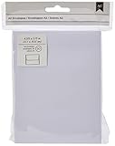 American Crafts 50 Piece A2 White Envelopes