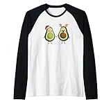 Photo Gallery avo natale carino avocado metà maglia con maniche raglan Photo Gallery avo natale carino avocado metà maglia con maniche raglan