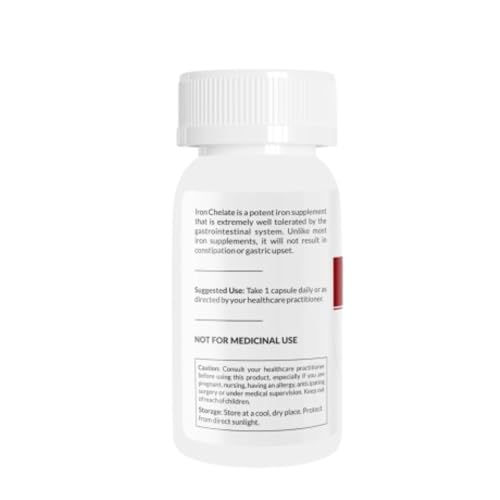 Image of Iron Complex 60 Veg Capsules | Gentle on Stomach and Easy to Absorb | Veg Iron Tablets for Women & Men