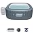 Coleman SaluSpa AirJet 4 to 6 Person Inflatable Hot Tub Square Portable Outdoor Spa with 114 Soothing AirJets and Insulated Cover, Gray