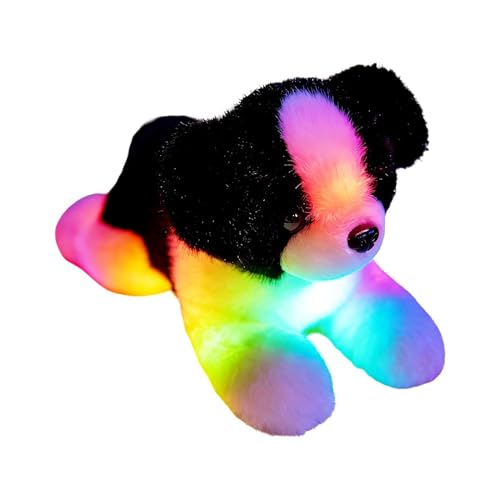 Chiot lumineux peluche chien mignonne veilleuse pour rassurer les enfants