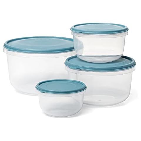 Tatay Set of 4 BPA Free Lunch Boxes Cover