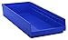 Quantum Storage Systems QSB116 4" Economy Shelf Bins, 23-5/8" x 11-1/8" x 4" (Case of 6)