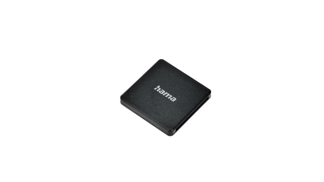 Hama Kaartlezer USB 3.0 (voor SD, SDHC, SDXC, microSD, microSDHC, microSDXC, CF geheugenkaarten, compatibel met Windows PC, Mac, notebook, laptop, TV) zwart