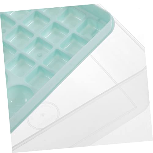 Molde de hielo multiuso con tapa para cubos y bolas miniatura 3