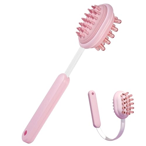 Image of WOVTE Flexible Extendable Back Scratcher for Women Men, Double Sided Air Cushion Massage Hammer, Stocking Stuffers for Women Mothers Day Christmas Birthday Gifts for Women Mom