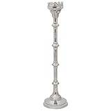 Estilo: Estilo antiguo Candelero candelabro Iglesia Altar ALU Estilo Antiguo 102cm Plata