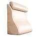 Almohadas De Lectura Respaldo Cabecera Amortiguador Triangular Cojines Cama Cojín del Respaldo Cómodo Sofá Almohada Soporte Lumbar Almohadas Cuero Esponja Cuña Espalda,Khaki-55×30×60cm