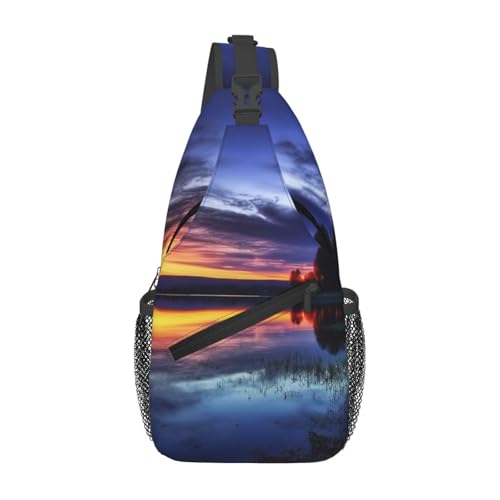 Bolso tipo bandolera unisex negro para viajes