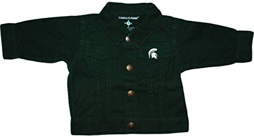 Creative Knitwear Michigan State University Denim Jacket