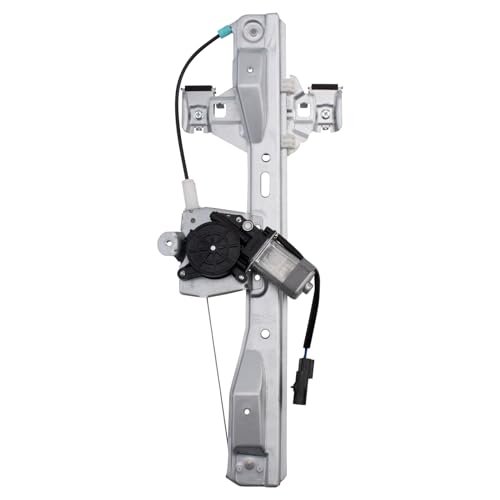 Image of TRQ Rear Right Power Window Regulator & Motor Assembly Passenger Side Compatible with 2012-2015 Chevrolet Cruze 2016 Cruze Limited