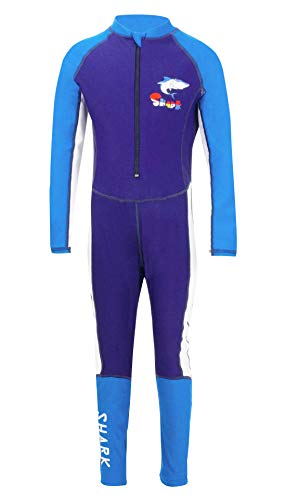 Happy Cherry Boys One-Piece Swimsuit Full Body Splice Lightweight Lycra Breathable Scuba Diving