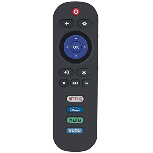 Replacement RC280 Remote Control fit for TCL Roku TV with Netflix Disney Hulu VUDU 32FS3700 40FS4610R 43S421 48FS3700 49S325 50S423 50S525 50UP130 55S515 55R615 55P605 65R615 65S403 75S425 75C803