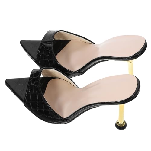 1 Pair of Pointy Shoes Fashion Sandals Summer High Heels Female Banquet Footwear