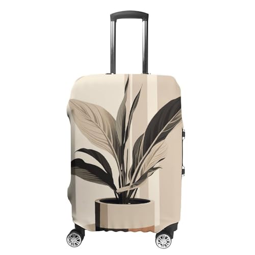 Housse de bagage extensible anti-poussière pour valise XL, protection voyage Simple Plant