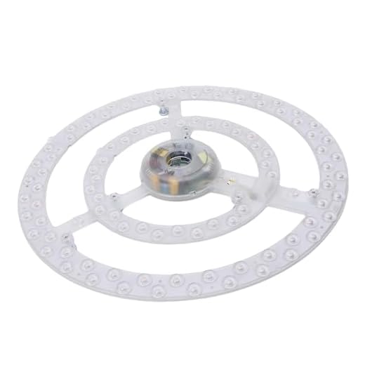 Fabater Tablero de Luz LED de Actualización de 13,2 Pulgadas, Kit de Luces de Ventilador de Techo Brillantes de bajo Consumo para Material de PC de Oficina en Casa