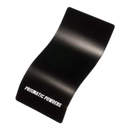 PRISMATIC POWDERS STONE BLACK - Solid Tone Polyester Powder Coating - Matte 1 LB - Durable, High Performance Coating for Automotive Metal, Wheels, Parts - Made in USA - (PSS-1168)