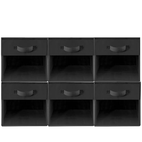 SUPTINWEAR Xg[WL[u NAEBhEt 11C`[{bNX ܂肽ݎL[u[{bNX nhtt@ubNN[[bgI[KiCU[ AItBXAIAN[[bgArO[p ubN 6pbN