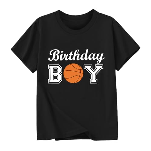 Birthday Boy Shirts Baseball/Basketball/Football Birthday Tshirts 2nd 3rd 4th 5th 6th 7th 8th 9th