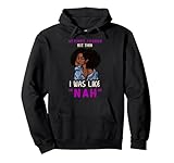 donne nere orgoglio black history month african black felpa con cappuccio