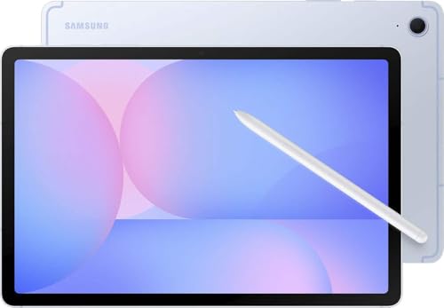 Image of Samsung Galaxy Tab S10 FE 10.9 inch Tablet, 128GB, Blue + 27-Month Axiom Care