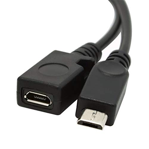 3 adaptadores USB Hub LAN Ethernet + cabo USB OTG para Fire Stick 2ND Gen ou Fire TV3 (preto)