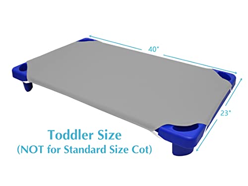 Image of American Baby Company Preschool Bundle Set, a 23 inch x 40 inch Daycare /Preschool Cot Sheet and a 36 inch x 48 inch Toddler Blanket, Gray, for Boys and Girls