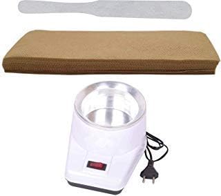 Wax Heater Combo with Wax Strips 70 Pcs Plus Wax Spatula + Knife