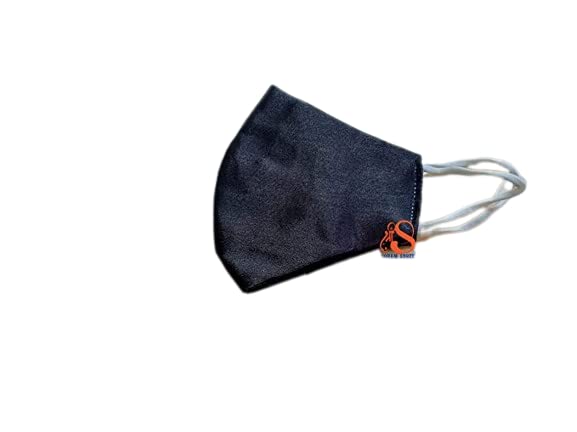 SOHAM SHREE ᵀᴹ : SATIN Cloth Fashion Face Mask - Washable Light Weight Satin-Cotton Masks for Adult | Multi Purpose Matching Color Designer Mask (NAVY BLUE-BLACK-SKY BLUE-PINK-MAROON) (B092SNGVG7) Amazon Price History, Amazon Price Tracker