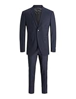 JACK & JONES Jungen Jprsolar Suit Noos Jnr Anzug, Dark Navy, 176