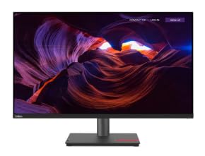 Lenovo ThinkVision P32p-30 31.5 inches UHD Monitor | 3840 x 2160 Resolution | IPS | 60Hz Refresh | 6ms | WLED Backlight | HDMI,DP, USB 3.2| tilt, Lift, Pivot, Swivel Function | Eyesafe | Raven Black Lenovo ThinkVision P32p-30 31.5 inches UHD Monitor | 3840 x 2160 Resolution | IPS | 60Hz Refresh | 6ms | WLED Backlight | HDMI,DP, USB 3.2| tilt, Lift, Pivot, Swivel Function | Eyesafe | Raven Black