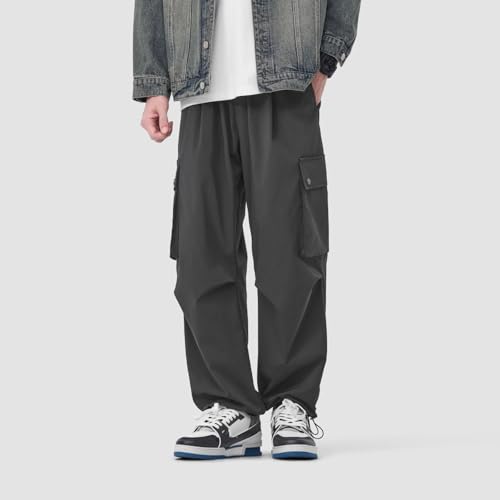Pantalons de travail rétro avec cordon de serrage mi-saison - 5