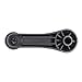 ApplianPar 2Pcs Black Car Window Winder Crank Door Handle Manual Regulators for Honda Civic 1984-2000