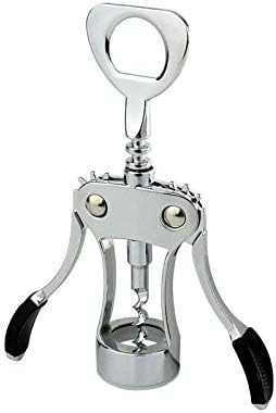 Stainless Steel Wine Opener Wing Type Waiter Metal Wine Corkscrew Bottle Handle Openers Corkscrews Cork Out Tool