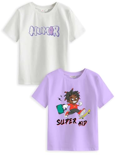 Image of Dagcros Half Sleeve Round Neck Cotton Tshirt for Boys