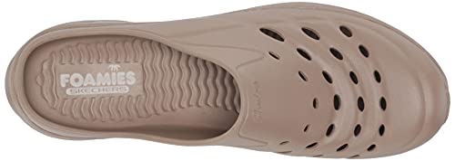 Skechers Women's Foamies Commute Time - Essential Clog, Taupe, 8