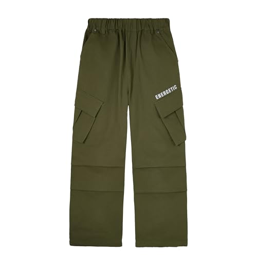 Pantalon enfant pour l'école et le sport de 7 à 15 ans style cargo