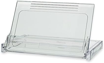 Miniatura 7 de SOURCEONE.ORG Exhibición de acrílico transparente del titular de la tarjeta de visita del tirón de lujo