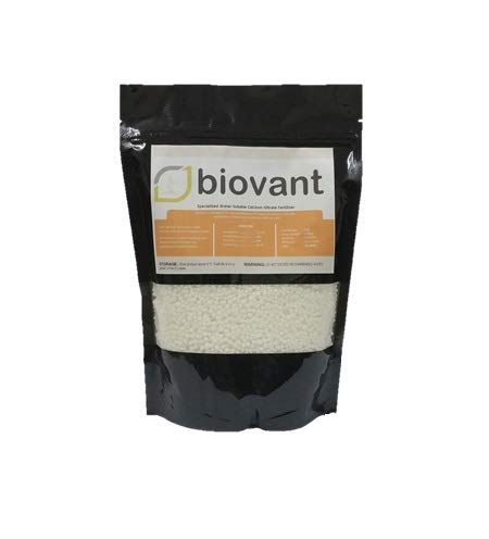 Biovant Calcium Nitrate worlds top Imported balanced Water Soluble Fertilizer for all Plants and Garden - 1KG