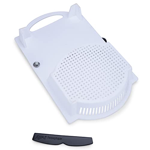 Anjali Cut-N-Wash Plastic Chopping Board with Stainless Steel Blade for Vegetable Cutting - Durable and Time Saving Kitchen Tool-CW02 - Image 3 thumbnail