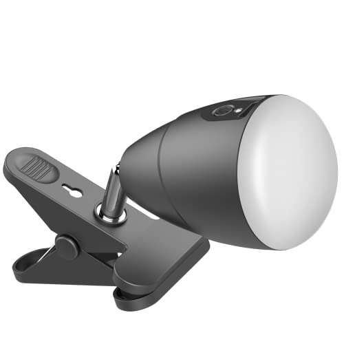 Milpoel Leselampe mit Clip, 5000mAh