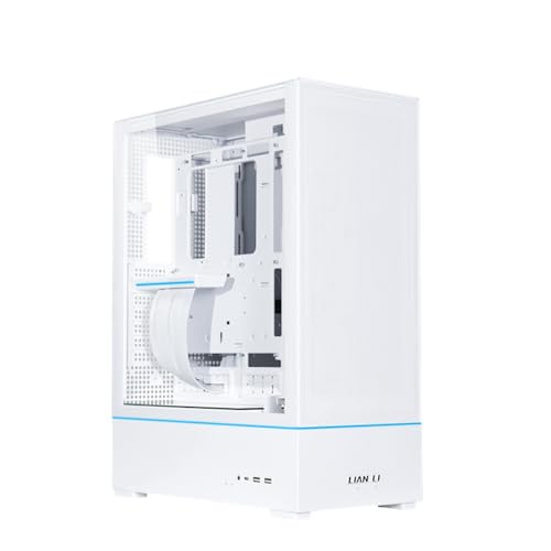 Amazon | LIANLI ミドルタワーPCケース SUP-01 White 容量45L トリプル