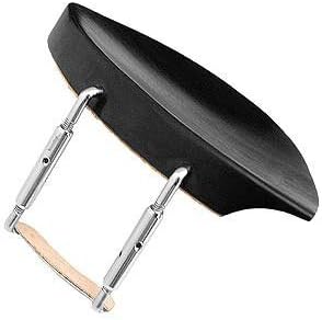 Kaufman 4/4 Violin Chinrest - Ebony with Standard Bracket