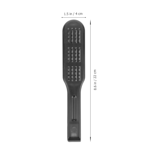 Cepillo alisador para cabello con pinza doble cara 22 cm miniatura 2