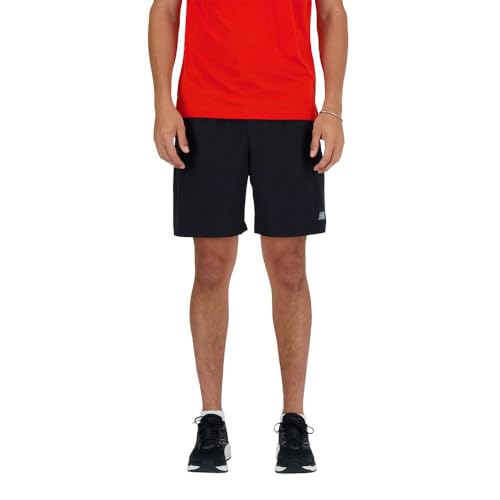 New Balance Mens Sport Essentials Short 7 Black Small