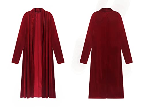 Image of R.Vivimos Women's Long Sleeves Casual Velvet Jacket Open Front Cardigan Coat Outerwear